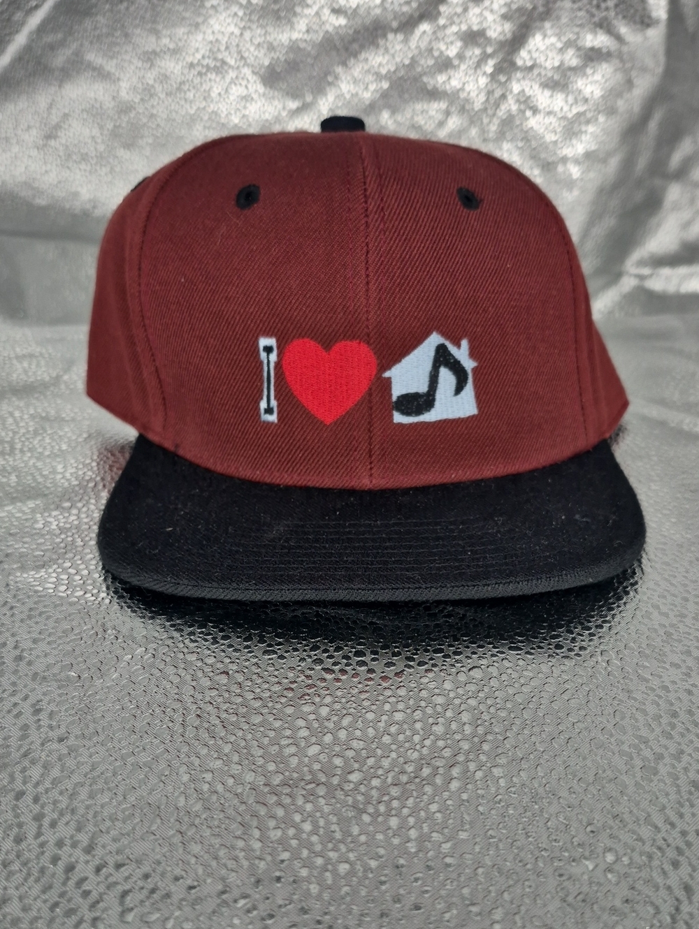 I Love House Music City Hunter Snapback Hat - New